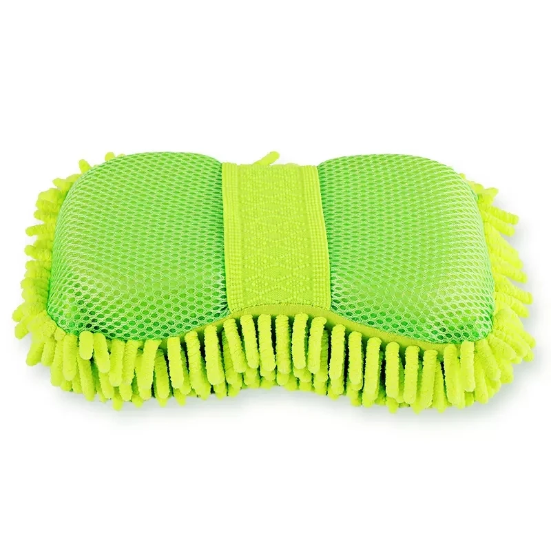 Microfiber Car Wash Sponge & Cleaning Gloves – Soft Detailing Accessories for Auto Care - Image 7