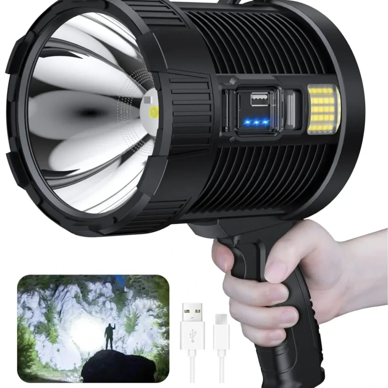 Rechargeable LED Spotlight 900K Lumen