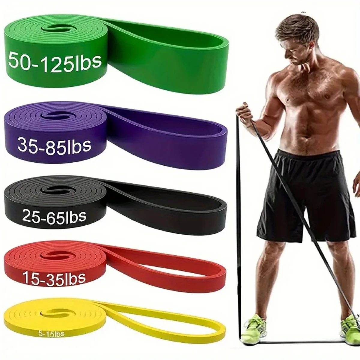 Stackable Resistance Bands Set