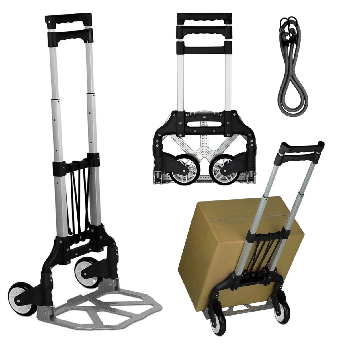 Heavy-Duty Folding Luggage Cart
