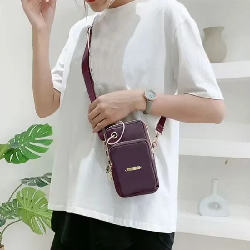 Compact Crossbody Phone Wallet