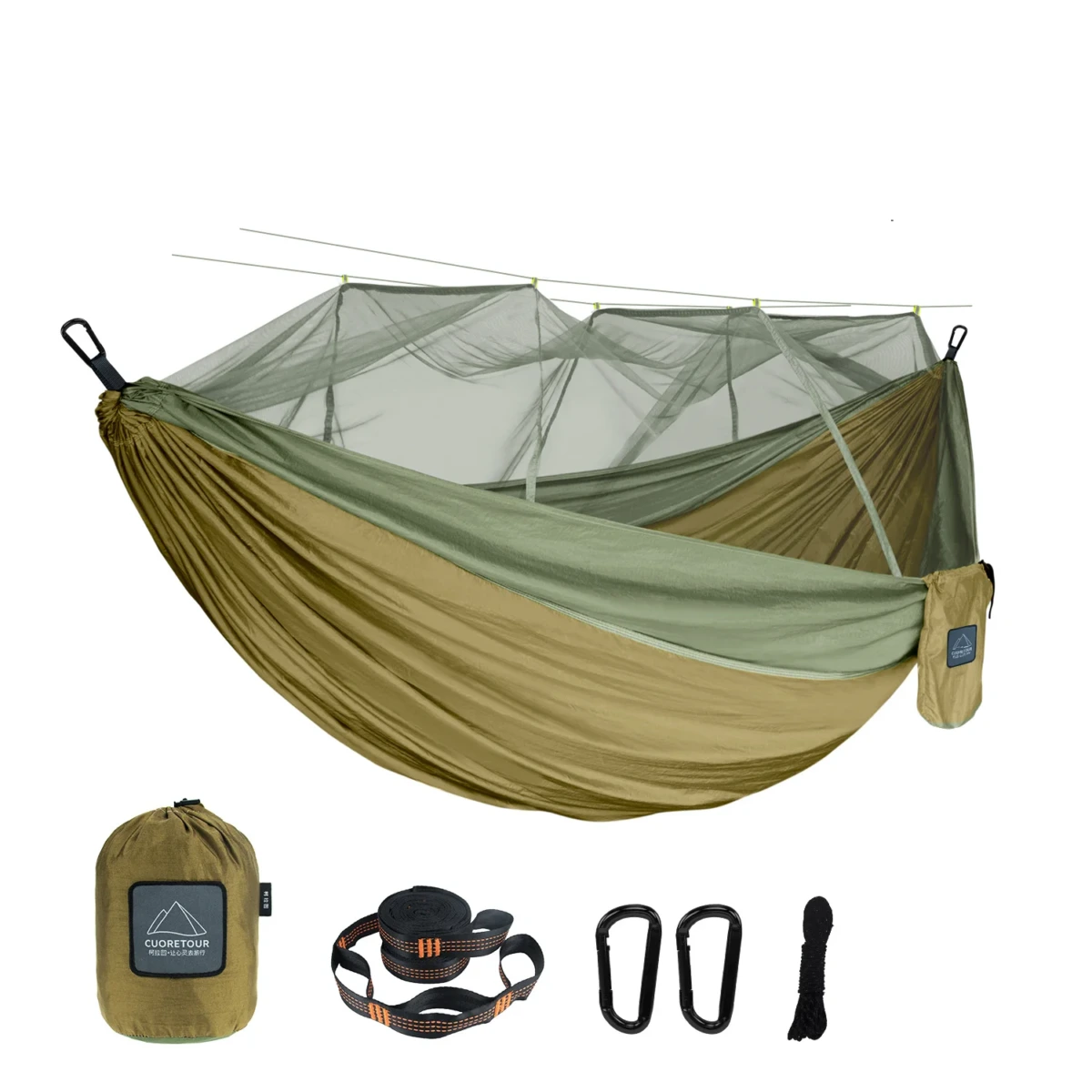 Portable Camping Hammock with Straps