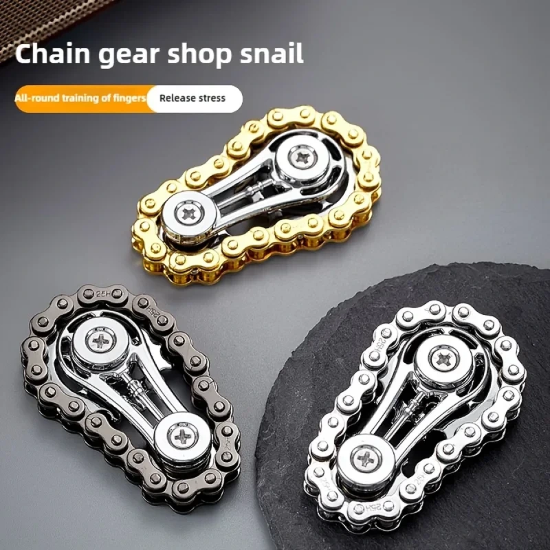 Precision Metal Fidget Spinner - Sprocket Gyro