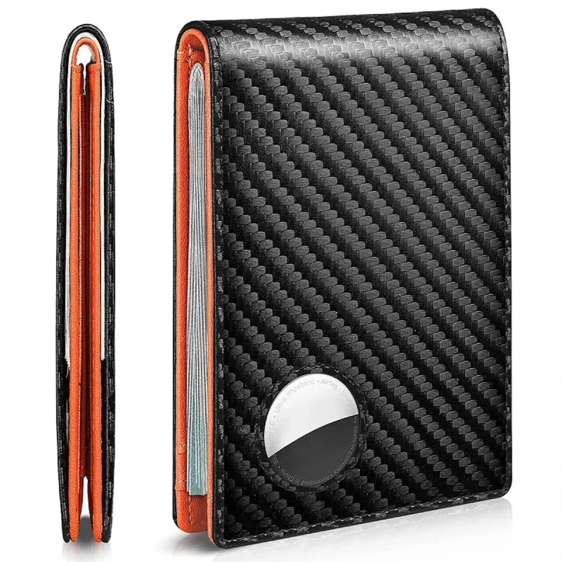 RFID Carbon Fiber Slim Wallet
